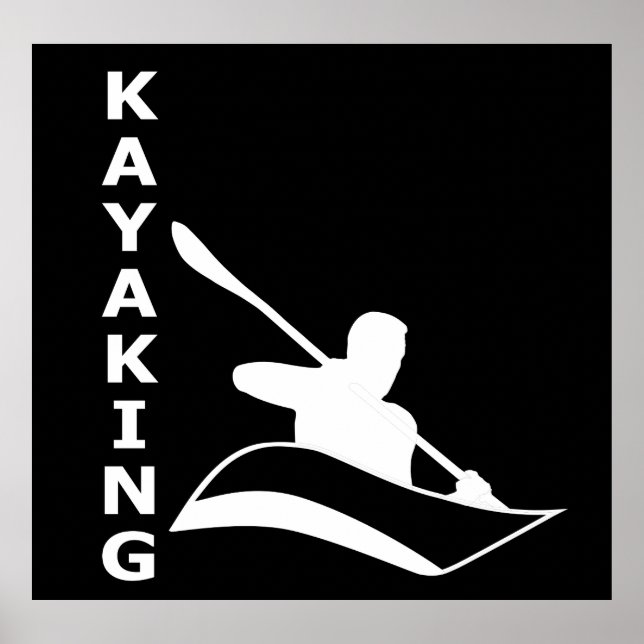 Poster Kayak (Devant)