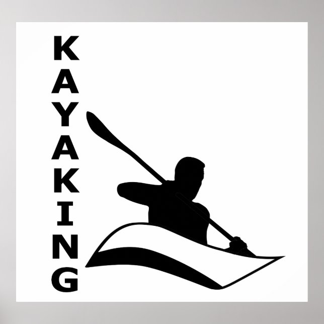Poster Kayak (Devant)