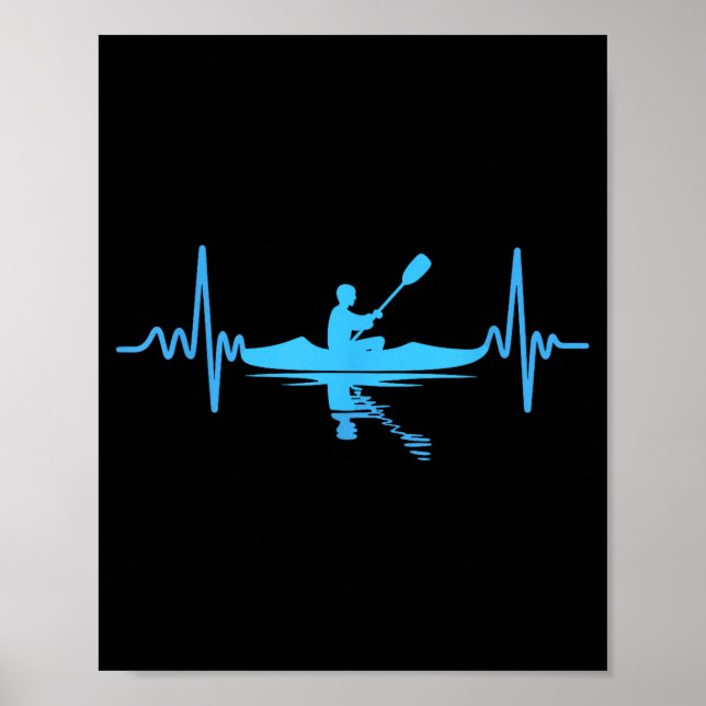 Poster Kayak Novelty For Men Women Kayaker Kayaking Kayak (Devant)