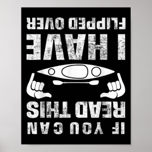 Poster Kayaking Dit Kayak Citation Humoristique Pour Kay