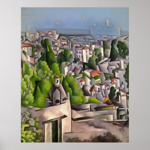 Poster Kayakoy Empty Old Houses Urban Landscape