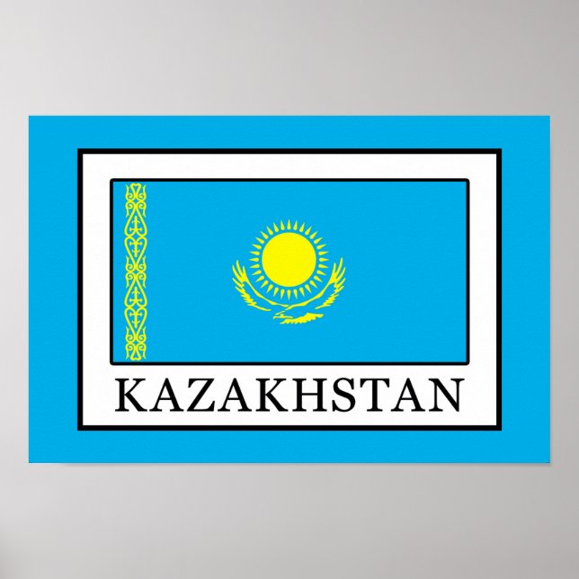 Poster Kazakhstan (Devant)