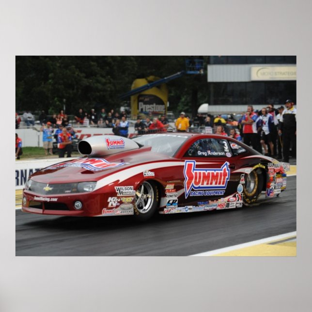 Poster KB Racing-Greg Anderson Camaro Imprimer (Devant)