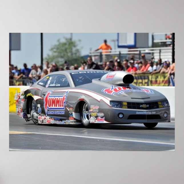 Poster KB Racing-Jason Line Camaro Print (Devant)