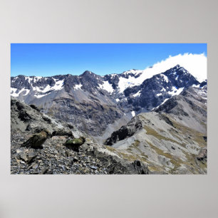 Poster Kea Pair sur Avalanche Peak