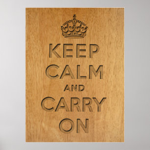 Poster Keep Calm and Carry