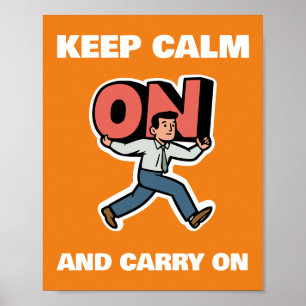 Poster Keep Calm and Carry