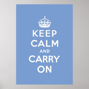 Poster keep calm and carry on original