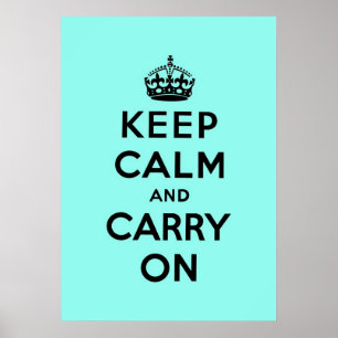 Poster keep calm and carry on Original