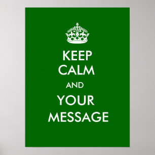 Poster Keep Calm CustomizeABLEs