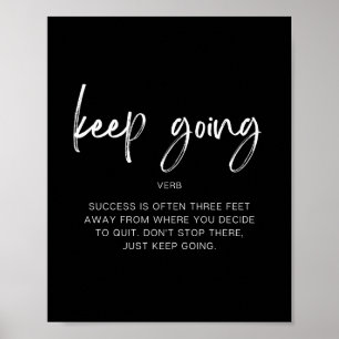 Poster Keep Going