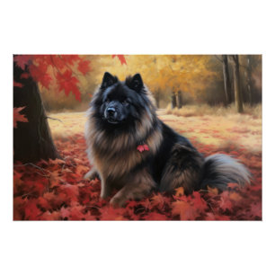Poster Keeshony en automne Leaves Fall Inspire