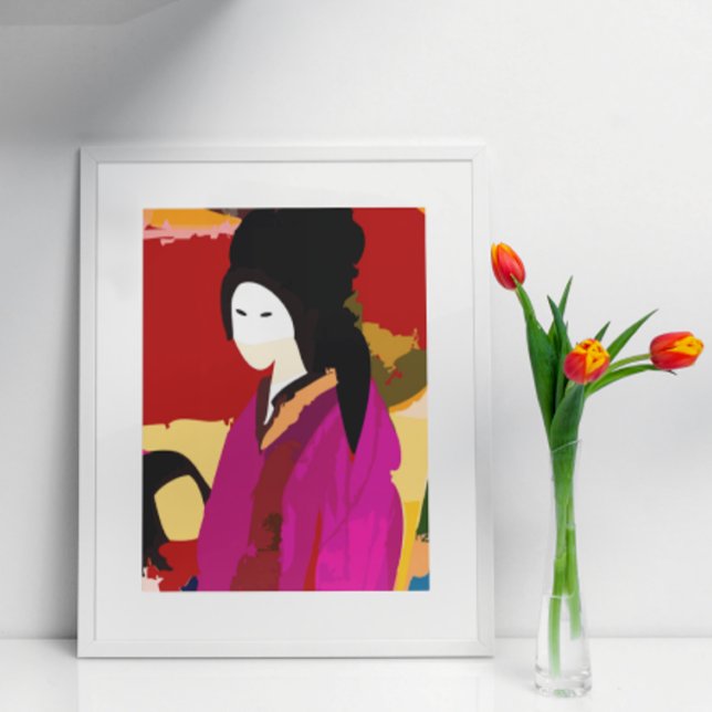 Poster Keisha japonais (Créateur téléchargé)