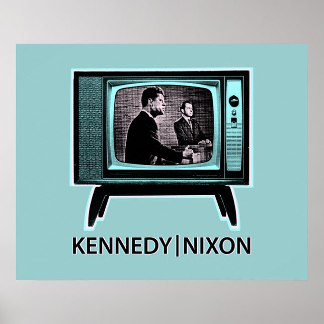 Poster Kennedy Nixon 1960 (Devant)