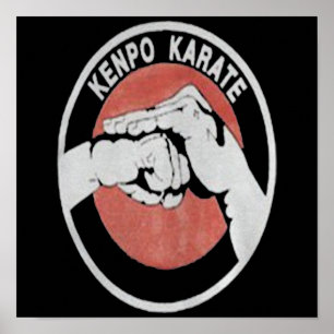Poster Kenpo Karate Arts Martial Arts Custom Gig