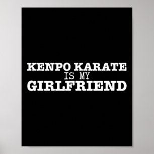 Poster Kenpo Karate Est Ma Fille Amusante Américaine Kenp