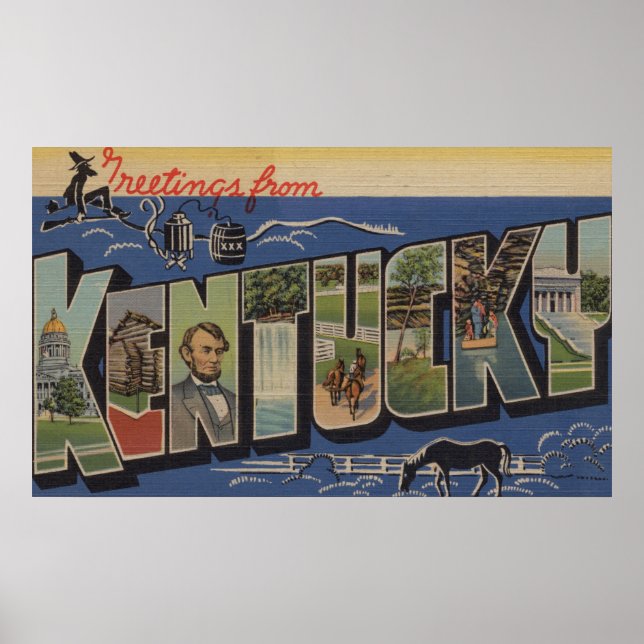 Poster KentuckyGrandes lettres ScènesKentucky 2 (Devant)