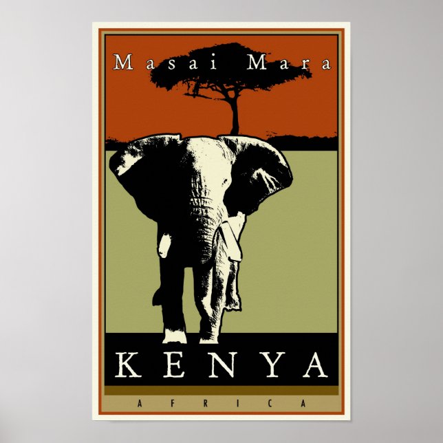 Poster Kenya (Devant)