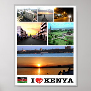 Poster Kenya - Panorama -