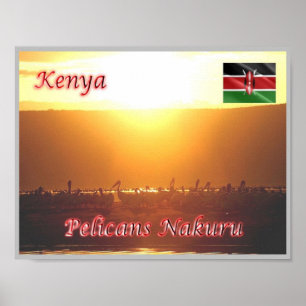 Poster Kenya - Pelicans Nakuru -