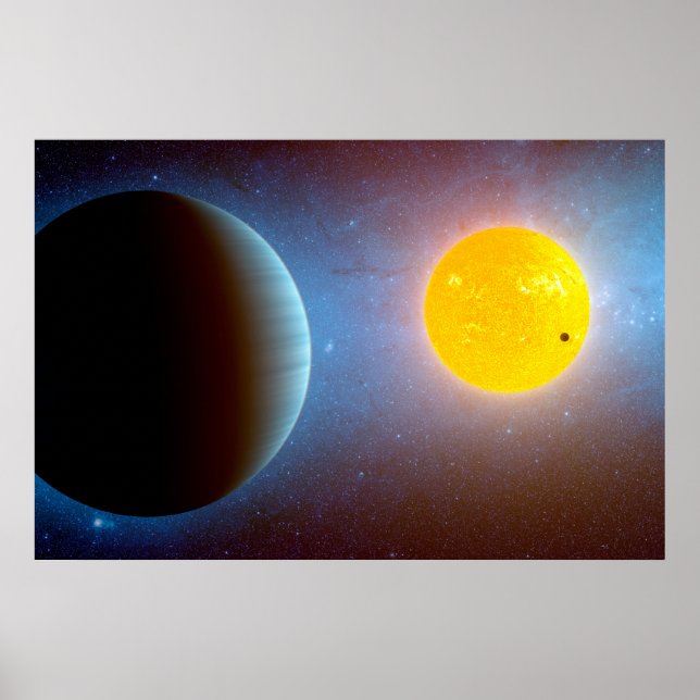 Poster Kepler-10 Star System. (Devant)