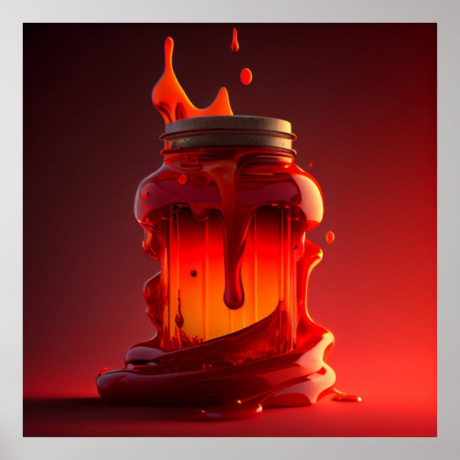 Poster Ketchup (Devant)