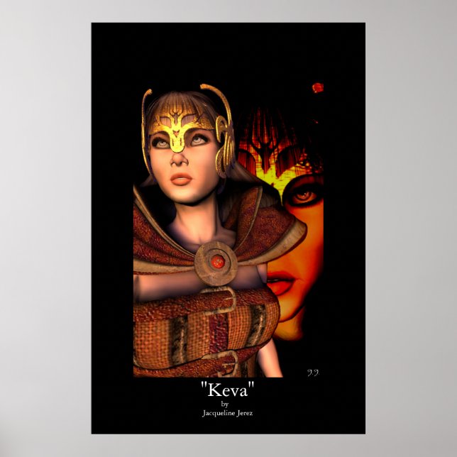 Poster Keva - Reine guerrière (Devant)