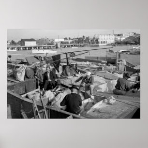 Poster Key West Fishermen, 1938