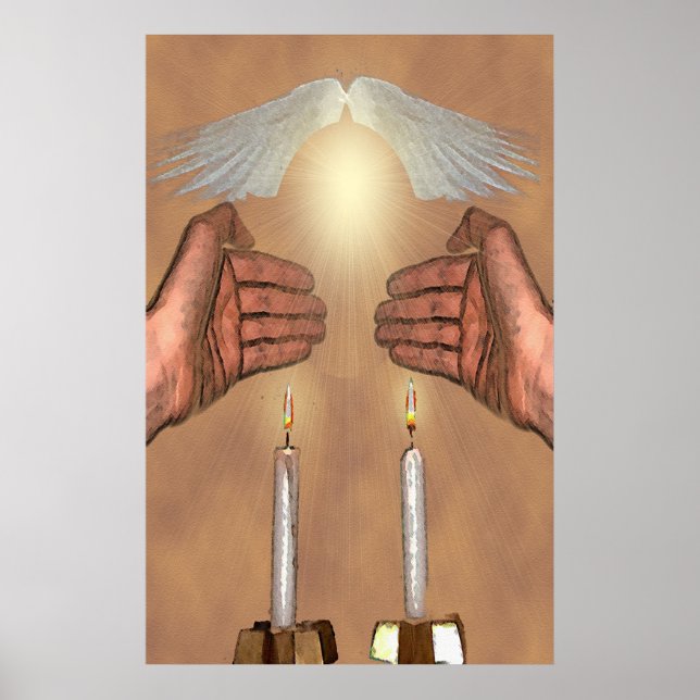 Poster Ki Eshmera Shabbat (Devant)