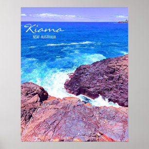 Poster Kiama South Coast NSW Australie