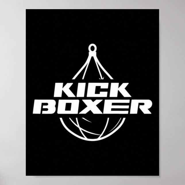 Poster Kickboxer Kick Boxing Arts Martiaux Kickboxing Kic (Devant)