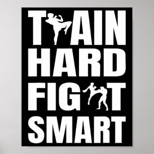 Poster Kickboxer Kickboxing Muay Thai Boxe Thaïlandaise M