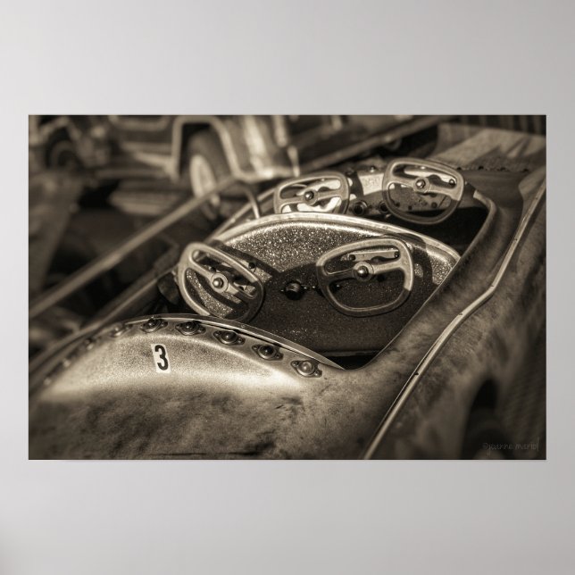 Poster Kiddie Ride à la Foire du Comté (Devant)