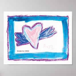 Poster - KidsArt pour CHOC - Flying Heart