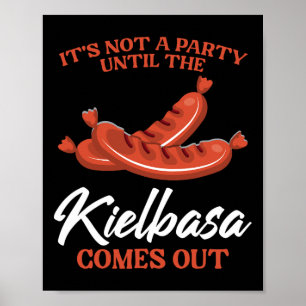 Poster Kielbasa Pologne Viande Saucisson Nourriture Lover