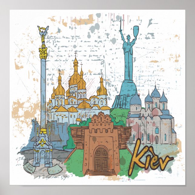 Poster Kiev (Devant)