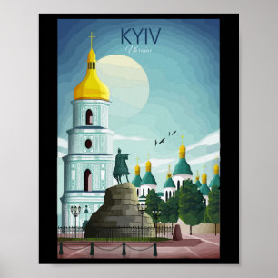 Poster Kiev Kyiv Ukraine 