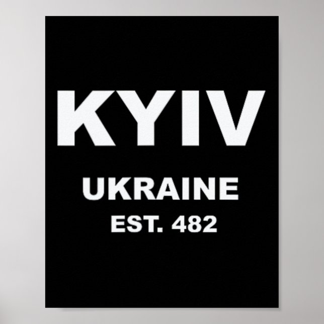Poster Kiev Ukraine  (Devant)