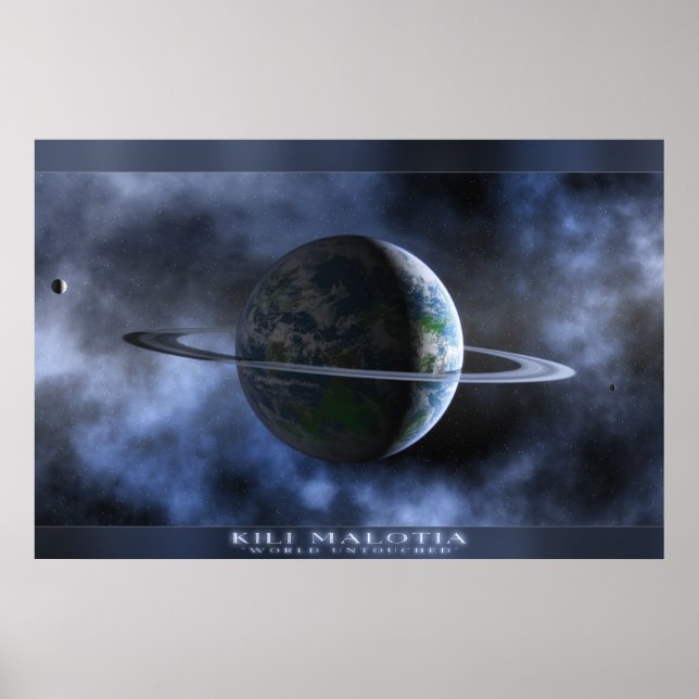 Poster Kili Malotia - Monde intact (Devant)