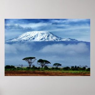 Poster Kilimanjaro Kenya
