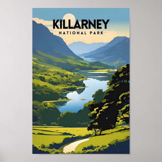 Poster Killarney National Park Travel PS (Devant)