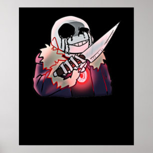 Poster Killer Sans Undertale