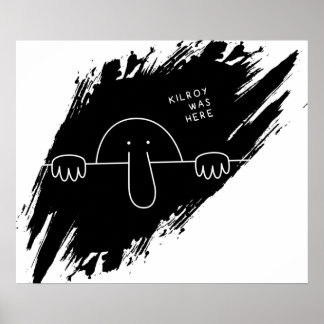 Poster Kilroy Était Là.