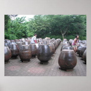 Poster Kimchi Pots