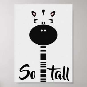 Poster - Kinderzimmer So groß