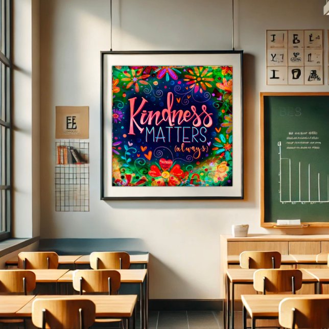 Poster Kindness Matters Inspiration (Créateur téléchargé)