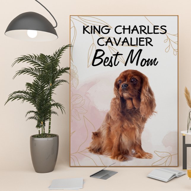 Poster King Charles Cavalier (Créateur téléchargé)