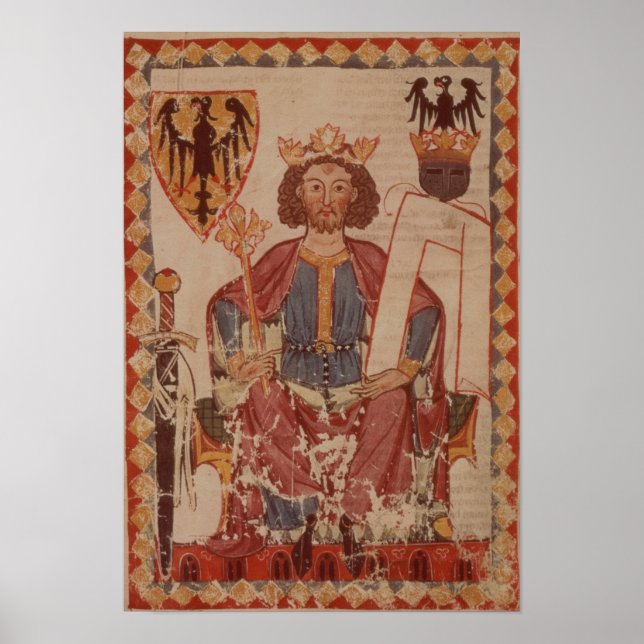 Poster King Henry, illustration de la Manasse (Devant)