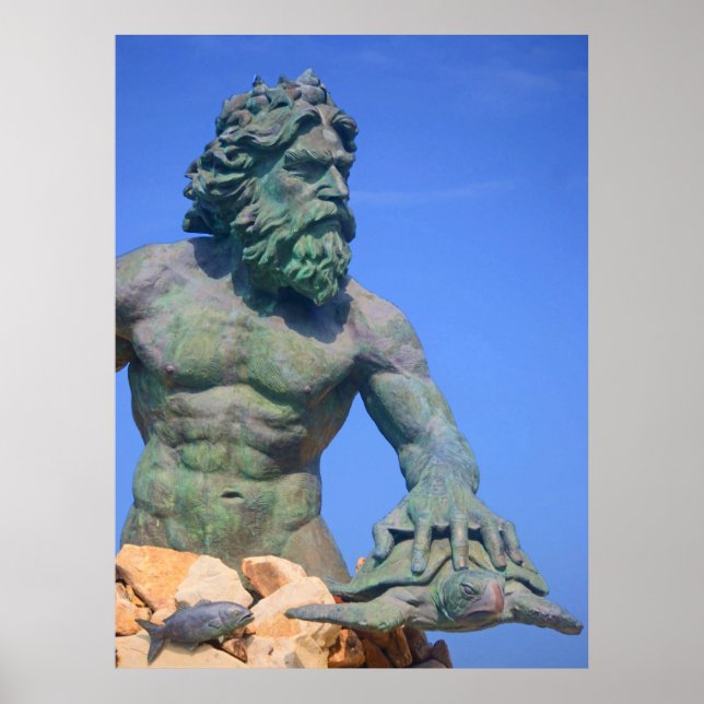 Poster King Neptune par Shirley Taylor (Devant)