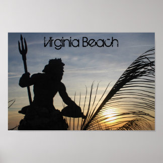 Poster King Neptune Virginia Beach